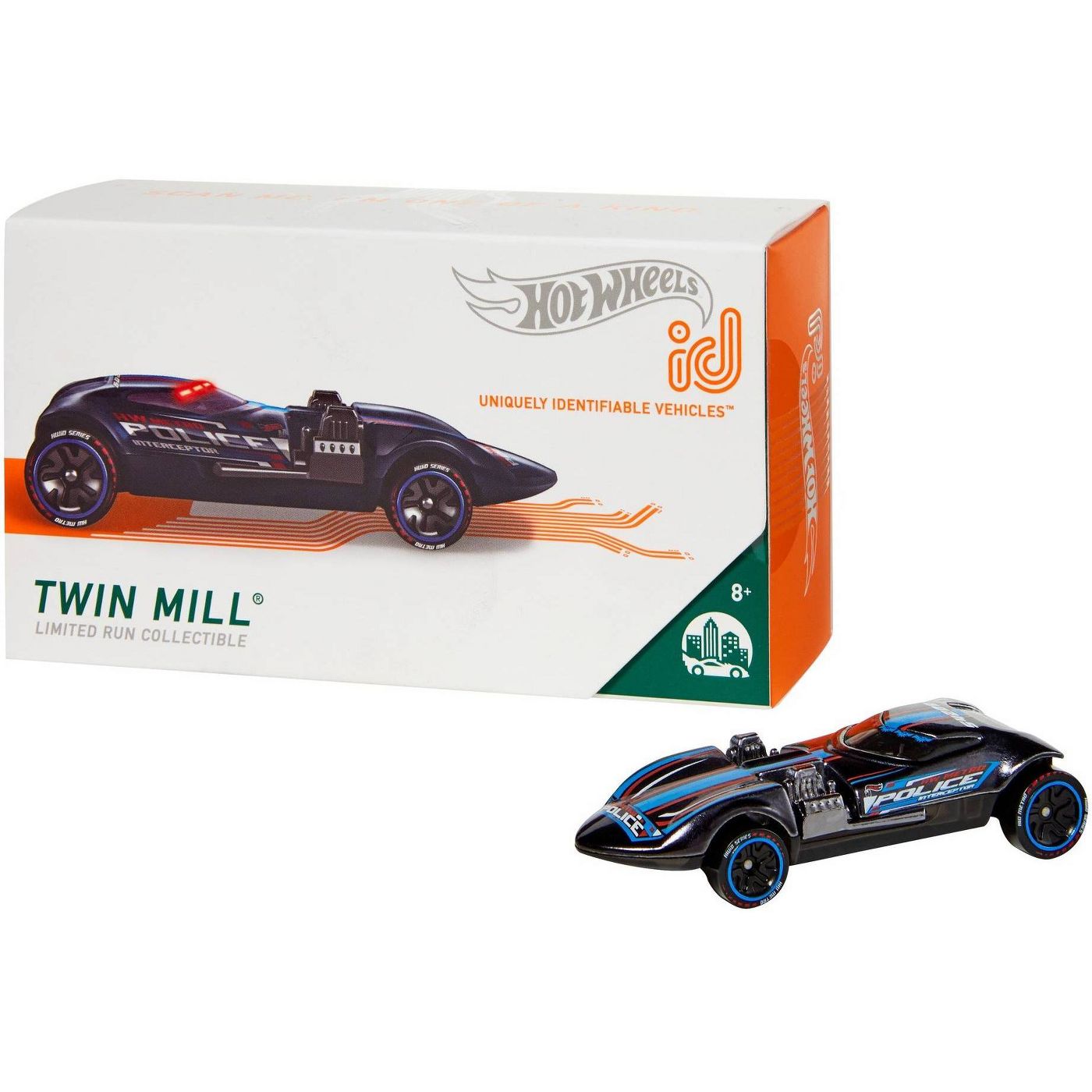 Hot Wheels id Series 2 - Twin Mill (Police Car Dark Blue) GML08