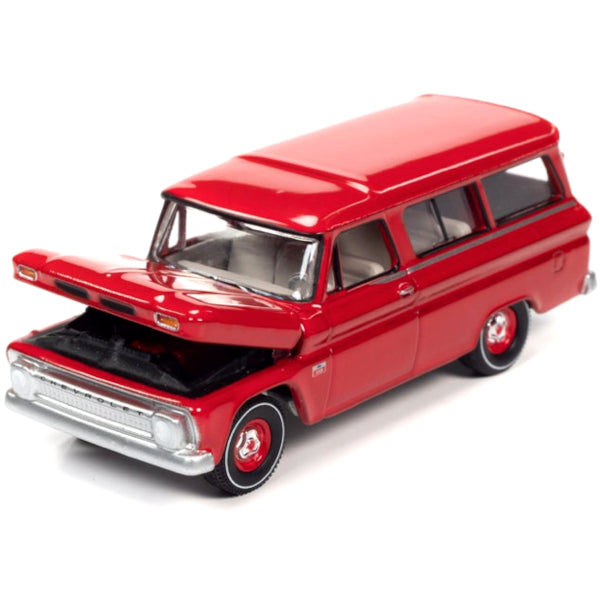 2021 Auto World - 1965 Chevy Suburban (Red) AW64322-3A1