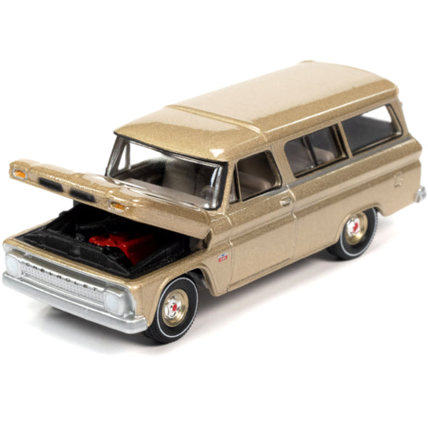 2021 Auto World - 1965 Chevy Suburban (Gold) AW64322-3B1