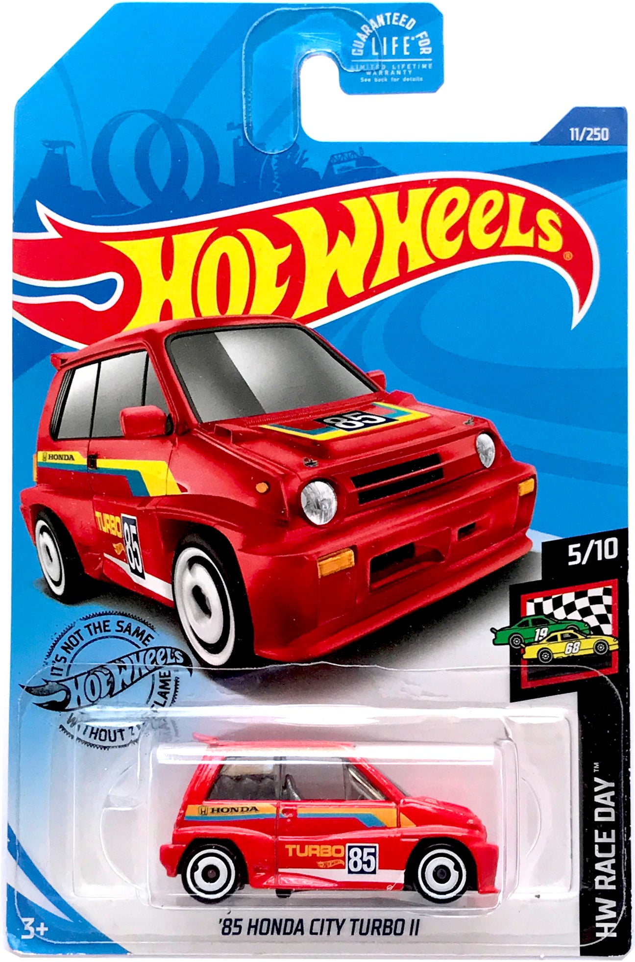 2020 Hot Wheels Mainline #011 - '85 Honda City Turbo II (Red) GHF22