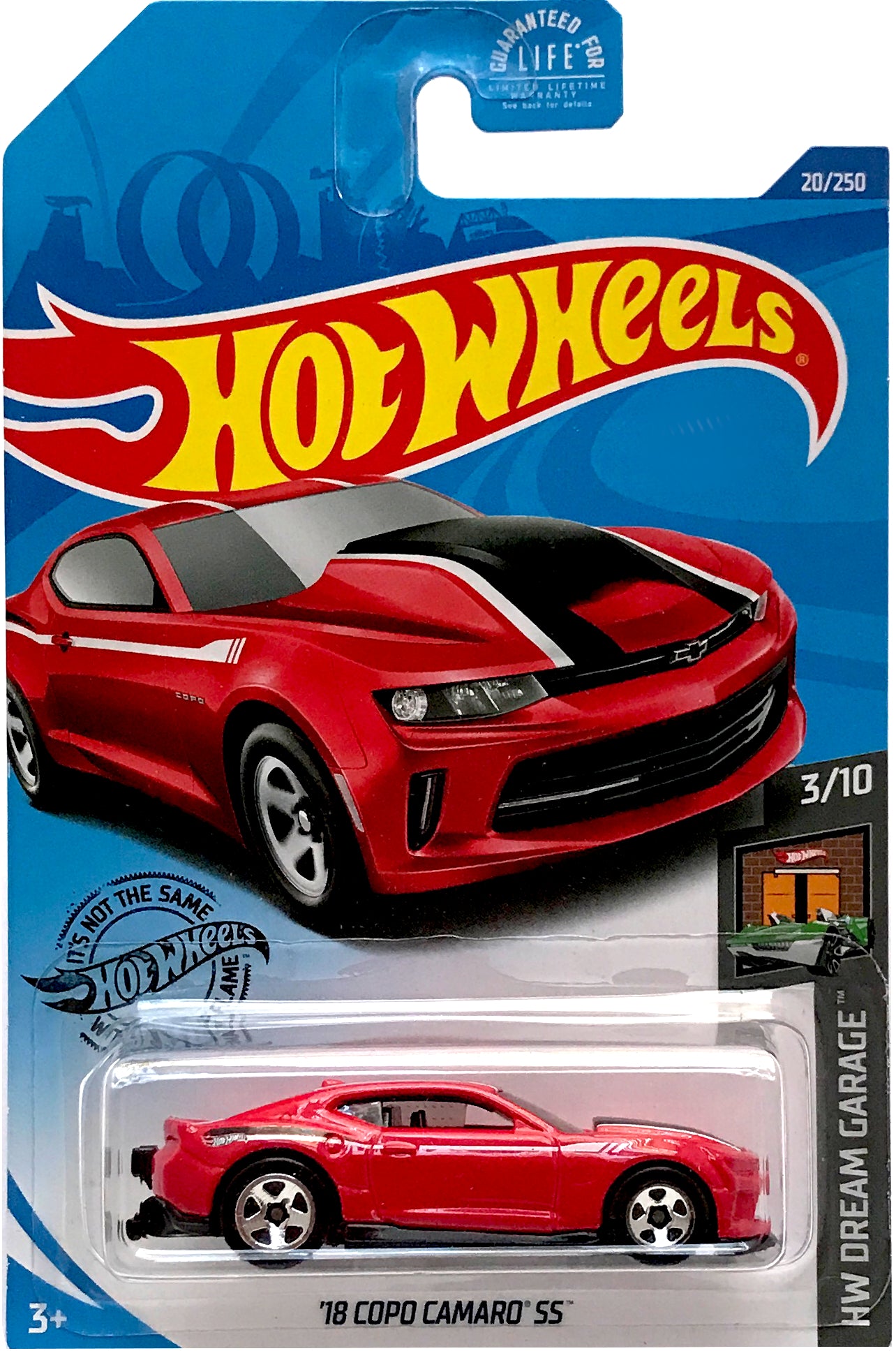 2020 Hot Wheels Mainline #020 - '18 COPO Camaro SS (Red) GHG54