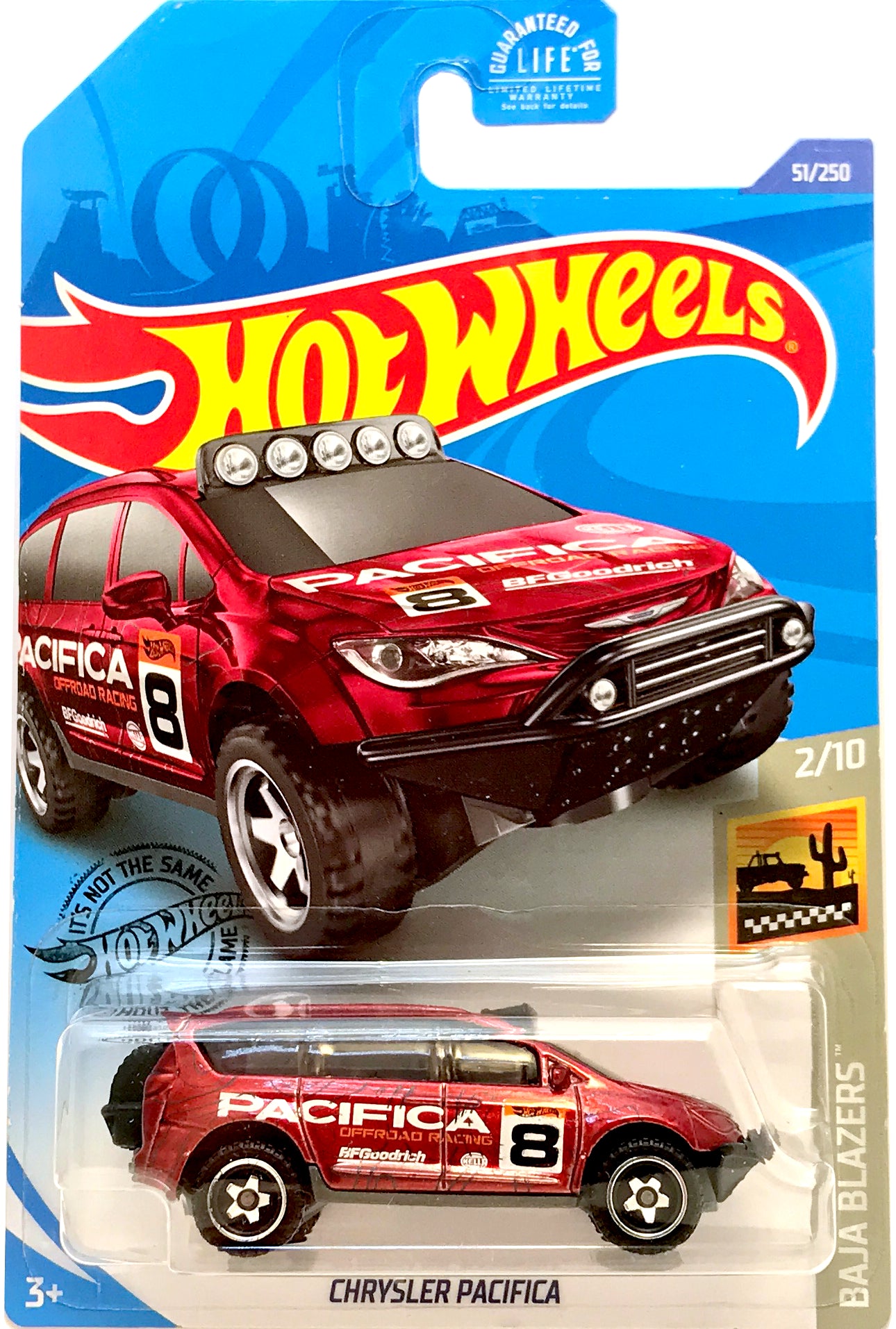 2020 Hot Wheels Mainline #051 - Chrysler Pacifica (Red) GHB85