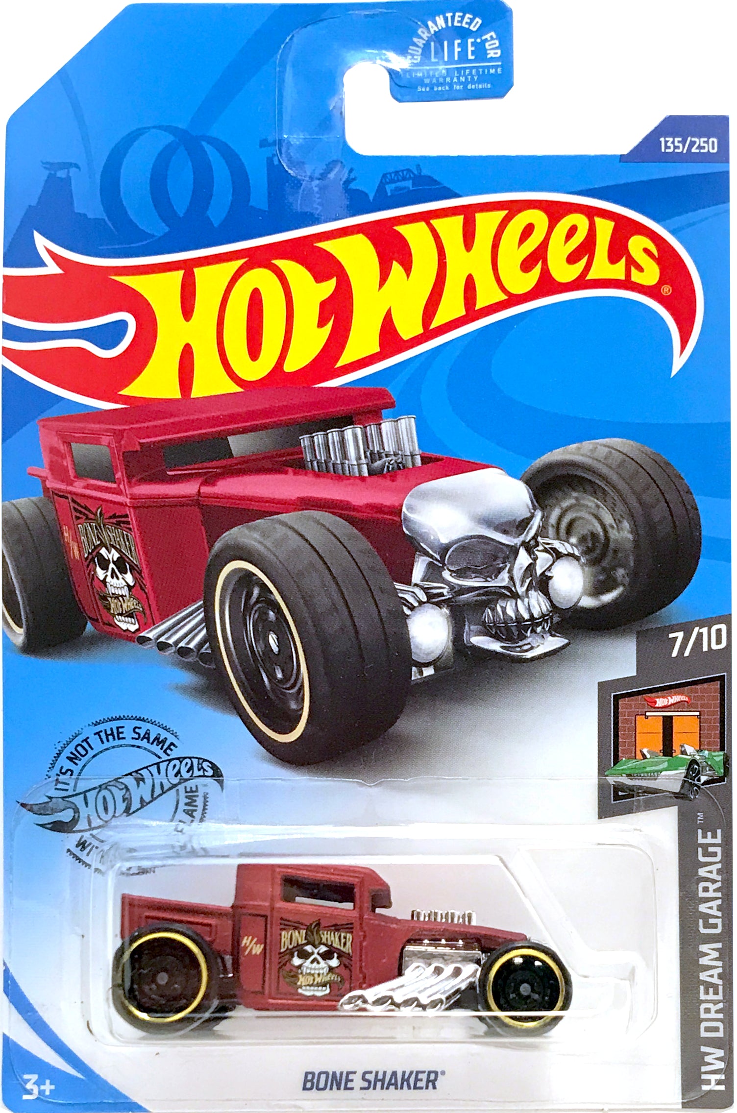 2020 Hot Wheels Mainline #135 - Bone Shaker (Red) GHC27