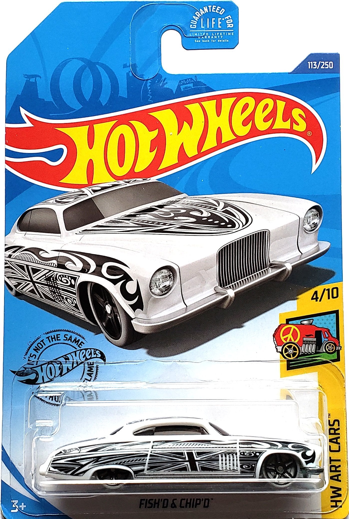2020 Hot Wheels Mainline #113 - Fish'd and Chip'd (White) GHC16