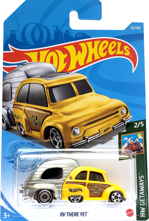 2021 Hot Wheels Mainline #022 - RV There Yet (Yellow) GRY52