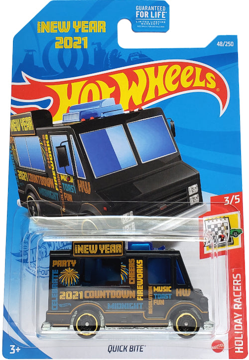 2021 Hot Wheels Mainline #048 - Quick Bite Food Truck (New Years 2021) GRY78