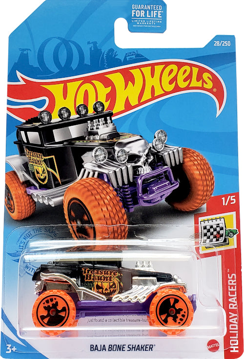 2021 Hot Wheels Mainline #028 - Baja Bone Shaker (Treasure Hunt) GTC96