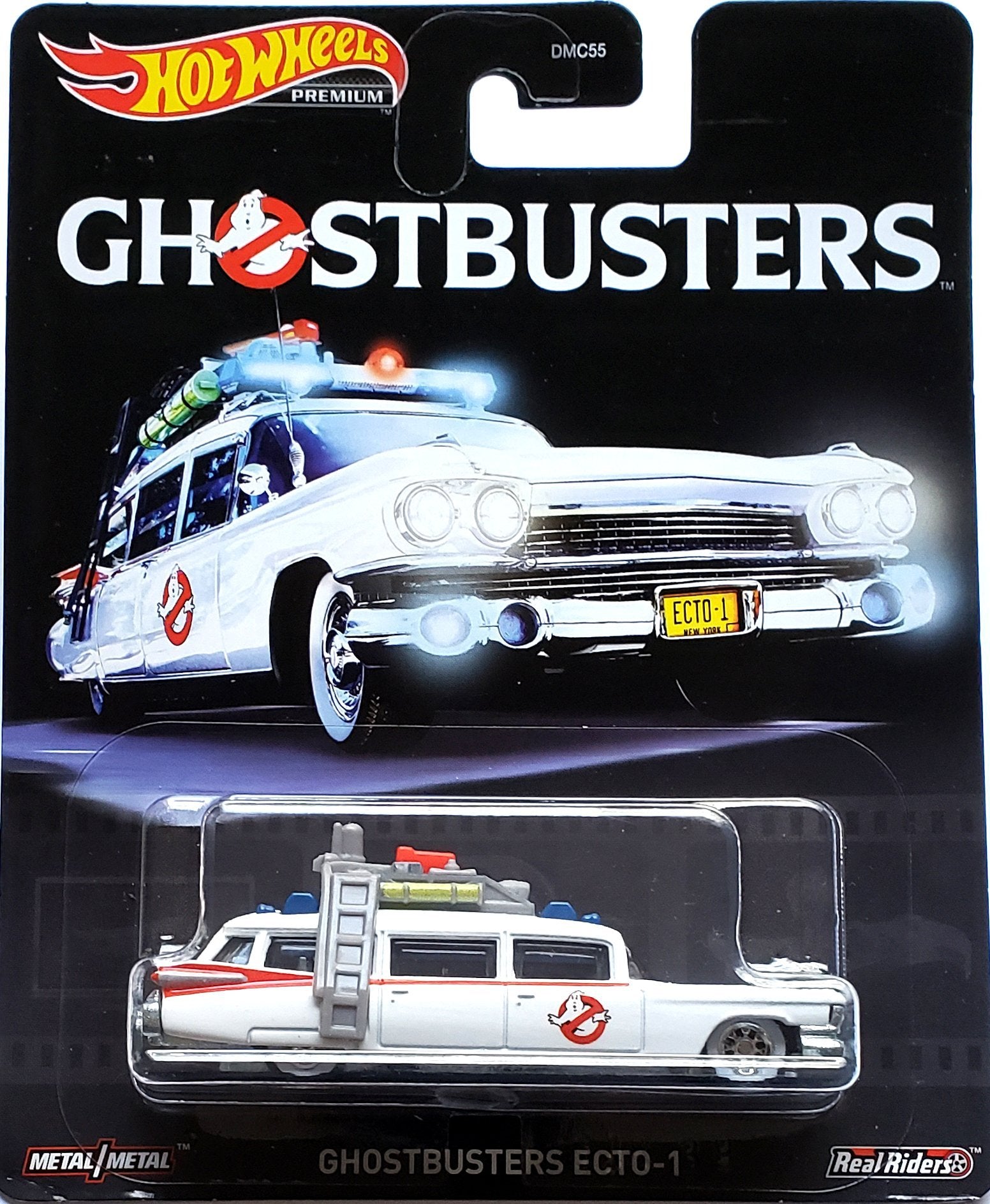 Hot Wheels Premium - Ghostbusters ECTO-1 (White) GJR39