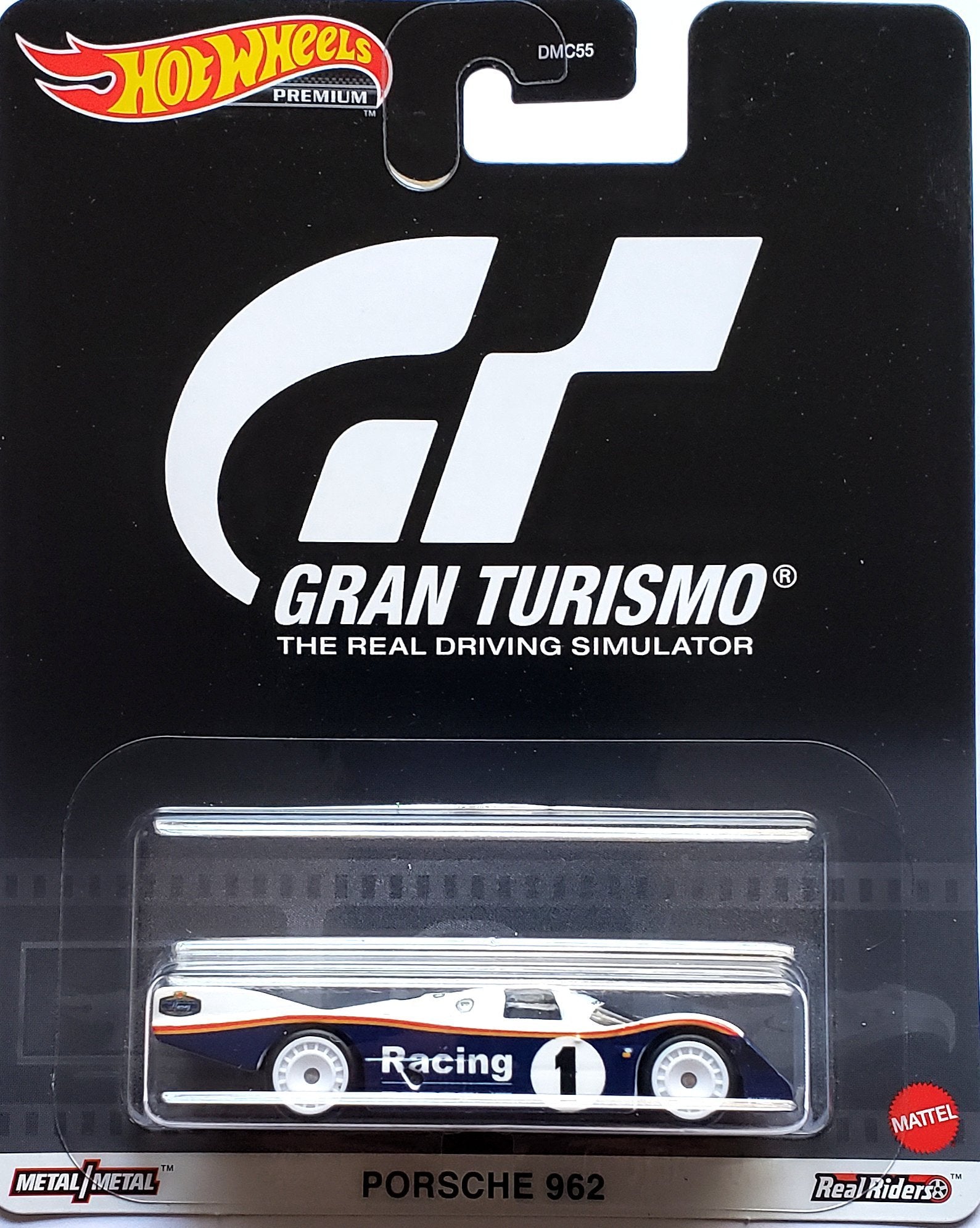 Hot Wheels Premium - 1986 Porsche 962 C (Rothmans Racing Style Gran Turismo) GJR40