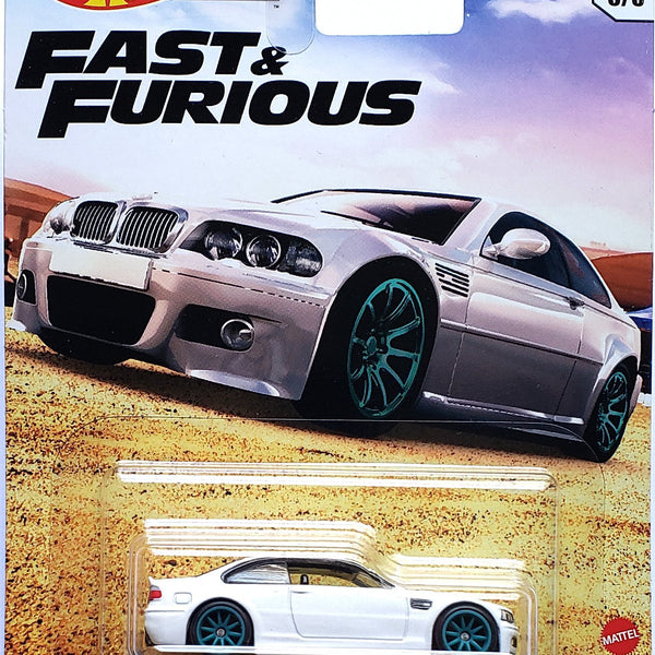 Hot Wheels Premium - BMW M3 E46 (Furious 7 White) GPK52