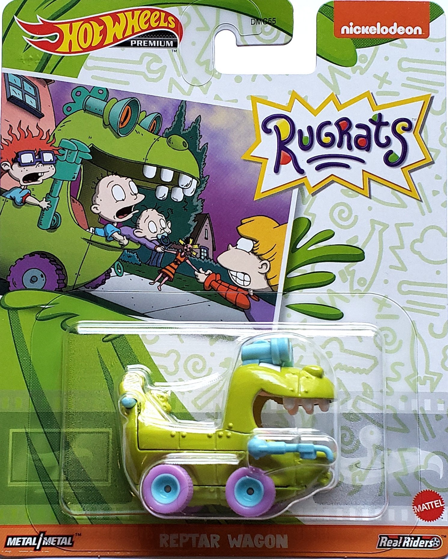 Hot Wheels Premium - Reptar Wagon (Nickelodeon Rugrats) GRL61