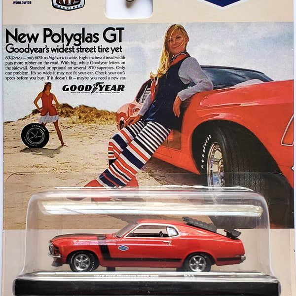 BigD Toys | M2 Machines Diecast Car '70 Ford Mustang Boss 302 1:64